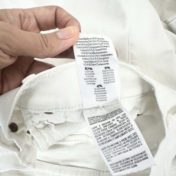 Mother The Rascal Ankle Snippet Jeans Size 30 In Sexy Just Walked Into Town - Picture 13 of 15